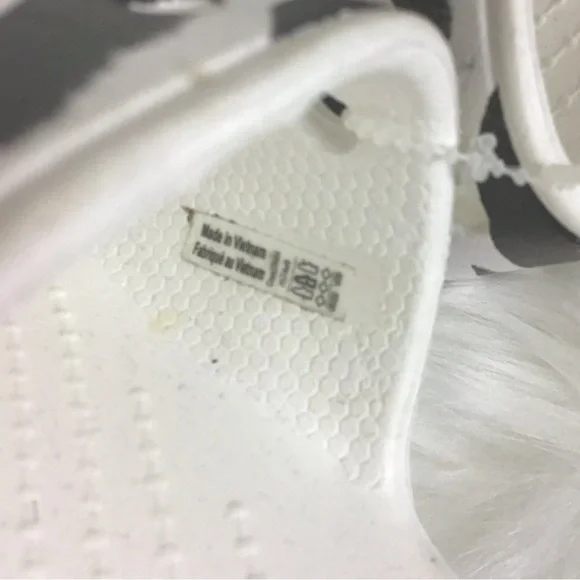 Crocs Women’s Size 9 Zebra Stripe Slides Black & White - Picture 2 of 4